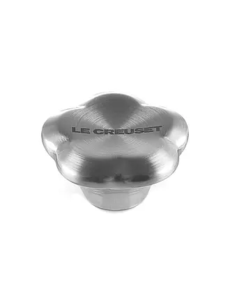 LE CREUSET | Deckelknopf 4,5cm Blume SIGNATURE Edelstahl | 